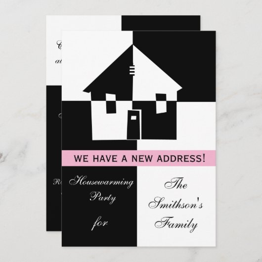 Uitnodiging voor opwarming van de aarde (Voorkant / Achterkant)