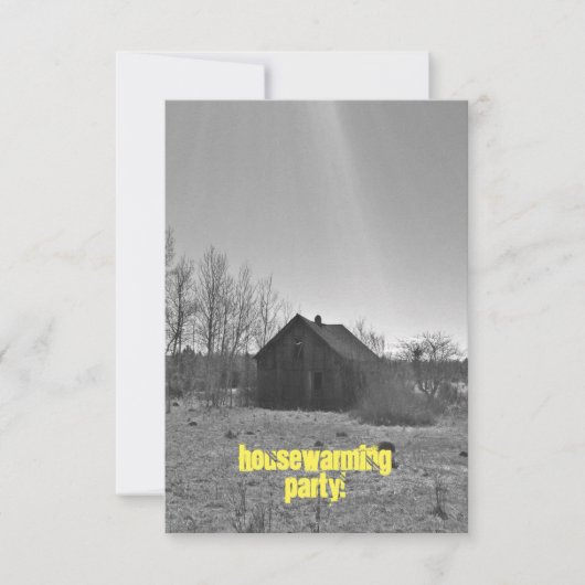 Uitnodiging voor opwarming van de aarde (Voorkant)