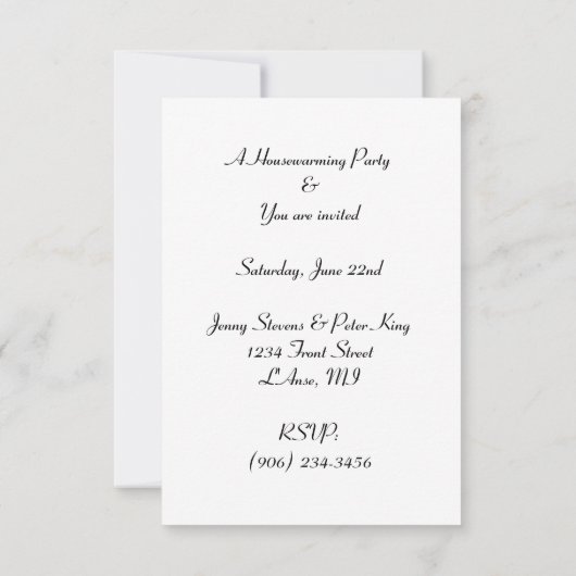 Uitnodiging voor opwarming van de aarde (Achterkant)