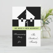 Uitnodiging voor opwarming van de aarde (Staand voorkant)