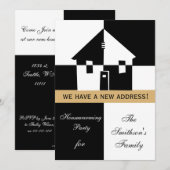 Uitnodiging voor opwarming van de aarde (Voorkant / Achterkant)