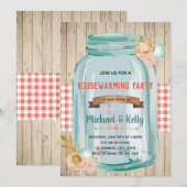 Uitnodiging voor opwarming van de aarde (Voorkant / Achterkant)