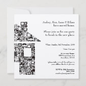 Uitnodiging voor opwarming van de aarde (Achterkant)