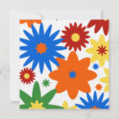 Uitnodiging voor opwarming van de aarde door Brigh (Achterkant)