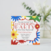 Uitnodiging voor opwarming van de aarde door Brigh (Staand voorkant)