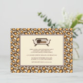 Uitnodiging voor opwarming van de aarde {Luipaard  (Staand voorkant)