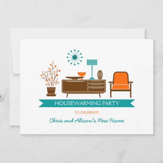 Uitnodiging voor opwarming van de aarde voor moder (Voorkant)