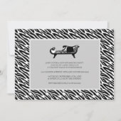 Uitnodiging voor opwarming van de aarde {Zebra Pri (Voorkant)