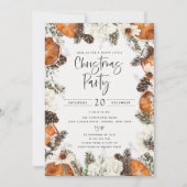 Uitnodiging voor Oranje kerstfeestdagen (Voorkant)