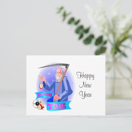 Uitnodiging voor Oud en Nieuw (Staand voorkant)