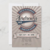 Uitnodiging voor Oud-Honkbal (Voorkant)