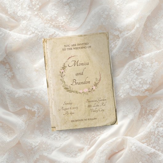 Uitnodiging voor oud papier