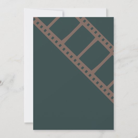 Uitnodiging voor Oude Filmavond Fondsenwerving (Achterkant)