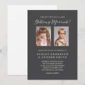 Uitnodiging voor oude foto's (Voorkant / Achterkant)