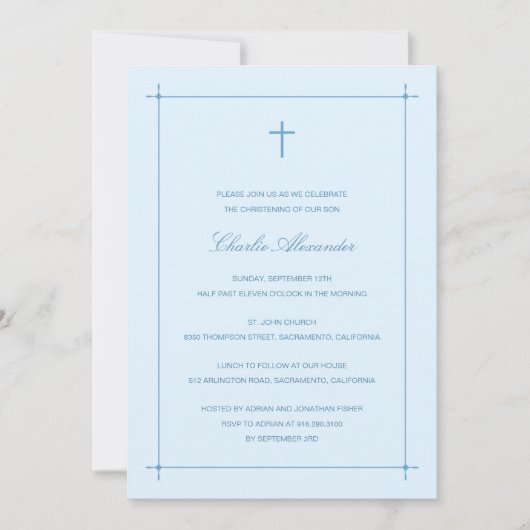 Uitnodiging voor overschrijden grens (Voorkant)