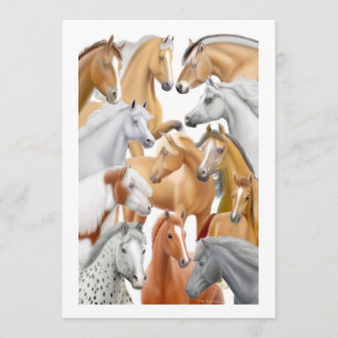 Uitnodiging voor paarden