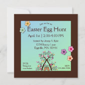 Uitnodiging voor paasboom (Voorkant)