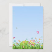 Uitnodiging voor paaseieren (Achterkant)