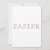 Uitnodiging voor paaseieren (Achterkant)