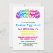 Uitnodiging voor Paasejacht-stuntpartij (Voorkant)
