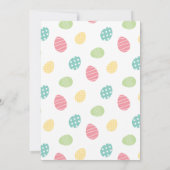 Uitnodiging voor Paasejacht-stuntpartij (Achterkant)