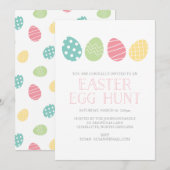 Uitnodiging voor Paasejacht-stuntpartij (Voorkant / Achterkant)