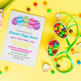 Uitnodiging voor Paasejacht-stuntpartij