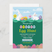 Uitnodiging voor paasfeest (Voorkant / Achterkant)