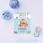 Uitnodiging voor paasfeest flyer (Enkel)