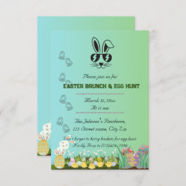 Uitnodiging voor paasgroene eierjacht