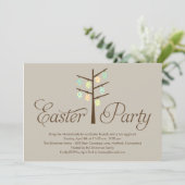 Uitnodiging voor paasmakerij (Staand voorkant)