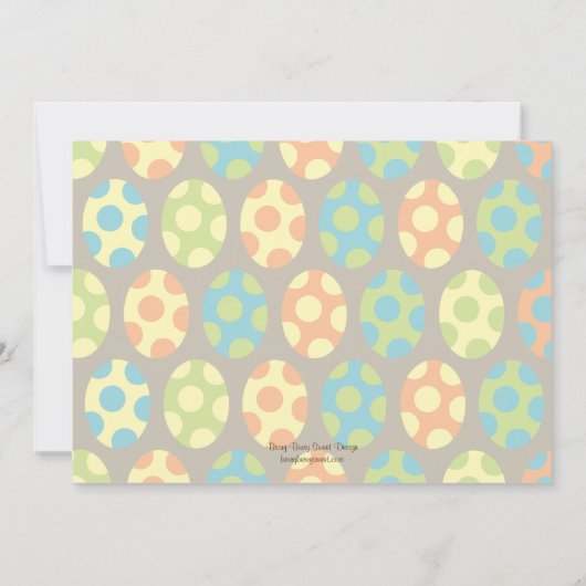 Uitnodiging voor paasmakerij (Achterkant)