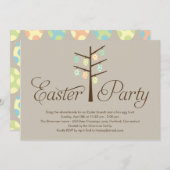 Uitnodiging voor paasmakerij (Voorkant / Achterkant)