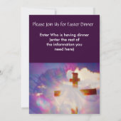 Uitnodiging voor paasmakerij - Religie (Achterkant)