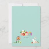 Uitnodiging voor paasmandje (Achterkant)