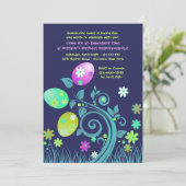 Uitnodiging voor paastijd (Staand voorkant)