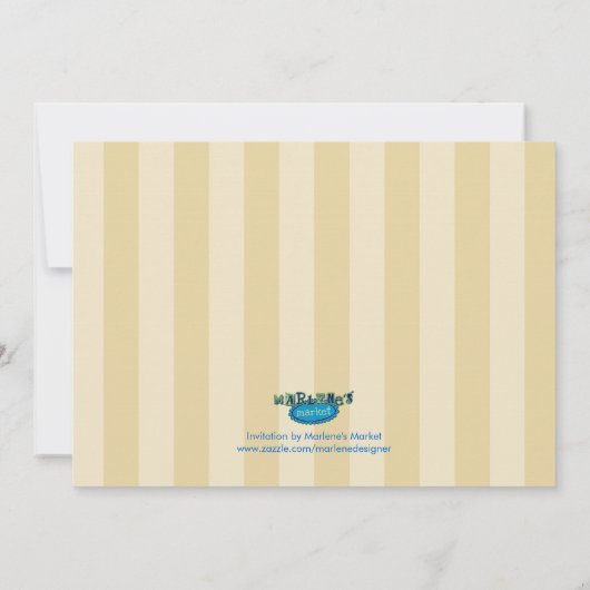 Uitnodiging voor palmboomggroep (Achterkant)