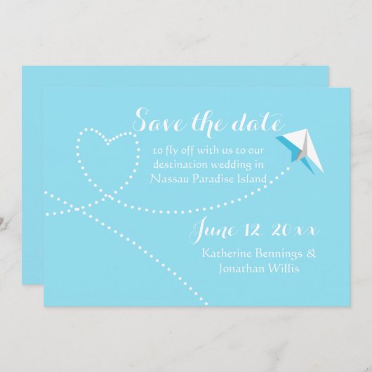 Uitnodiging voor papieren weegschaal (Voorkant / Achterkant)