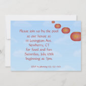  uitnodiging voor papierlantaarns (Achterkant)