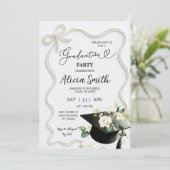 Uitnodiging voor Parels Afsluitingsfeest (Staand voorkant)