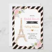 Uitnodiging voor Parijs-feest (Voorkant)