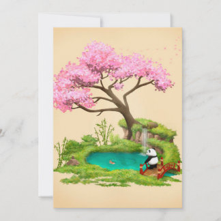 Uitnodiging voor partij | Panda Lover | Beer Panda