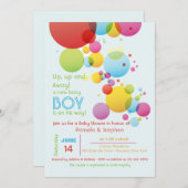 Uitnodiging voor partijballonnen (Voorkant / Achterkant)