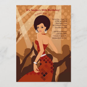 Uitnodiging voor partijmeisjes (Afrikaans-Amerikaa