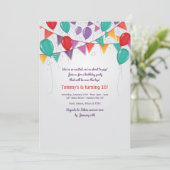 Uitnodiging voor partijverklaringen (Staand voorkant)