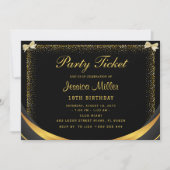 Uitnodiging voor partytickets (Voorkant)