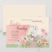 Uitnodiging voor Pasen (Voorkant / Achterkant)