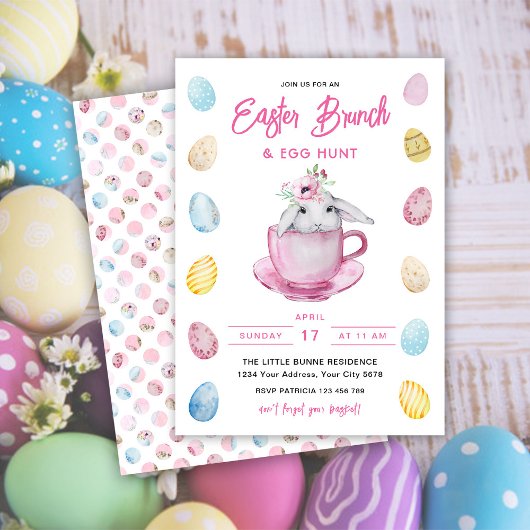 Uitnodiging voor Pasen brunch & eierzoektocht met