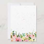 Uitnodiging voor Pasen brunch, Uitnodiging voor Pa (Achterkant)