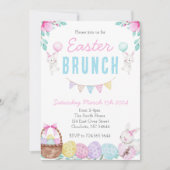 Uitnodiging voor Pasen brunch, Uitnodiging voor Pa (Voorkant)